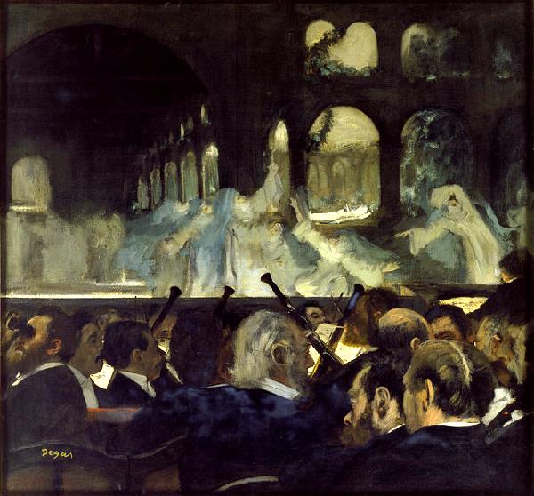 Edgar Degas The Ballet Scene from Meyerbeer's Opera oil painting image